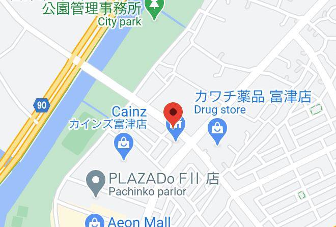 Futtsu City - Under The Business Inn Maps