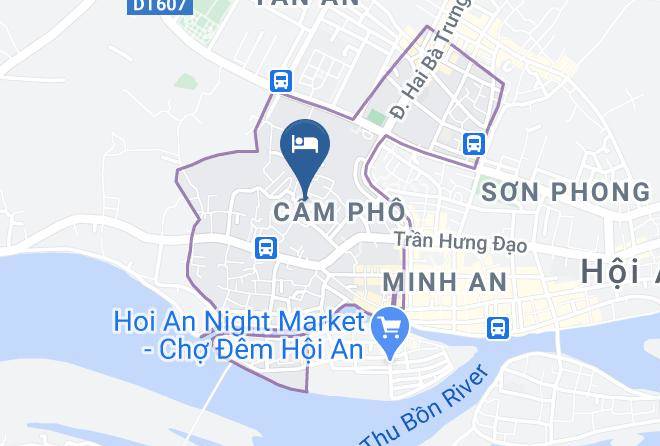 Hi An - Under The Coconut Tree Old Town Maps