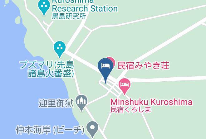 Taketomi Townyaeyama District - Undouya Yado Maps
