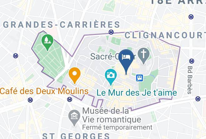 Paris - Une Chambre A Montmartre Maps