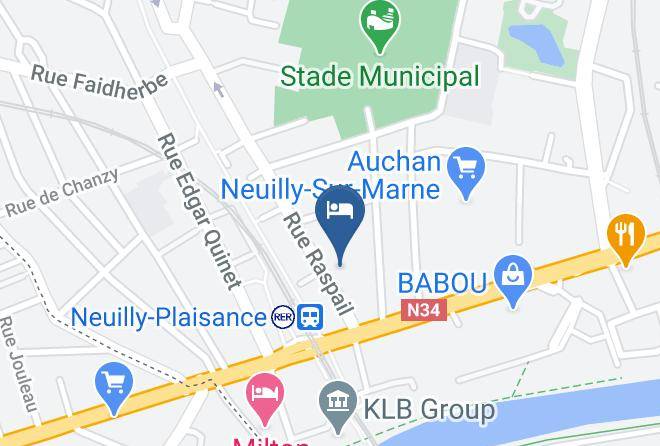Seine St Denis - Une Chambre A Neuilly Maps