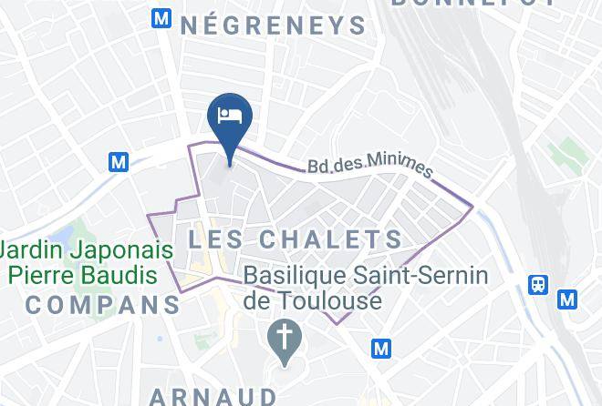 Haute Garonne - Une Chambre En Ville Maps