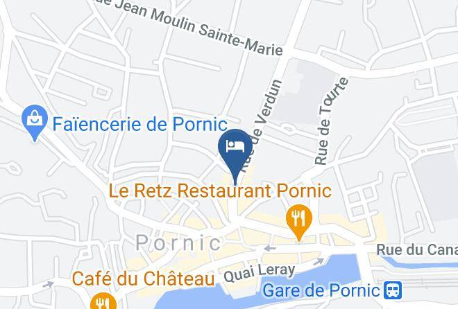 Loire Atlantique - Une Chambre En Ville Pornic Maps