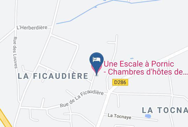 Loire Atlantique - Une Escale A Pornic Chambres D'hotes De Charme 4 Epis Maps