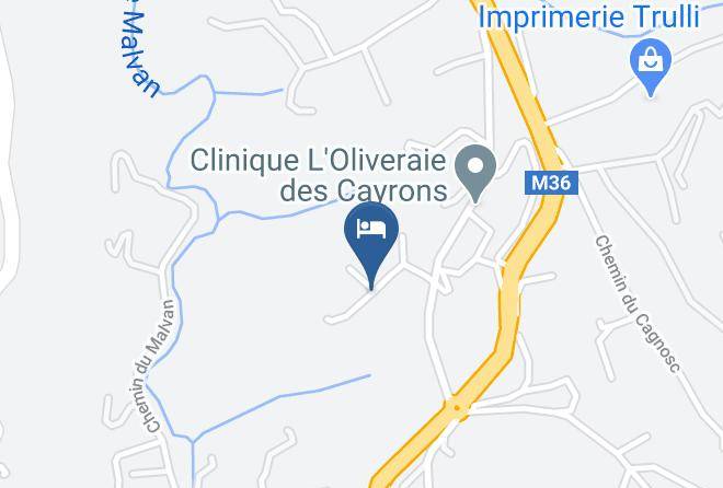 Maritime Alps - Une Maison A Saint Paul De Vence Maps