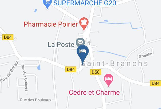 Indre Et Loire - Une Maison En Touraine Maps