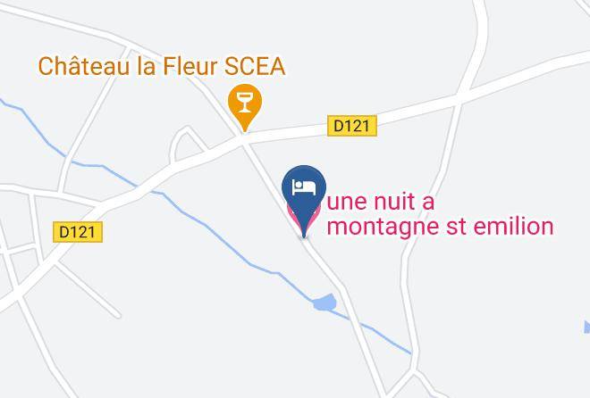 Gironde - Une Nuit A Montagne St Emilion Maps