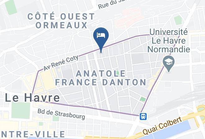 Seine Maritime - Une Nuit Au Havre Duplex Renan Maps