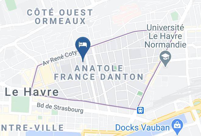 Seine Maritime - Une Nuit Au Havre Franklin Maps