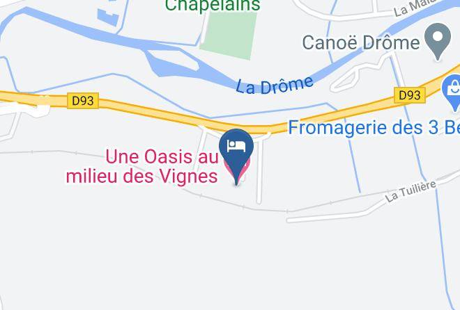 Drome - Une Oasis Au Milieu Des Vignes Maps