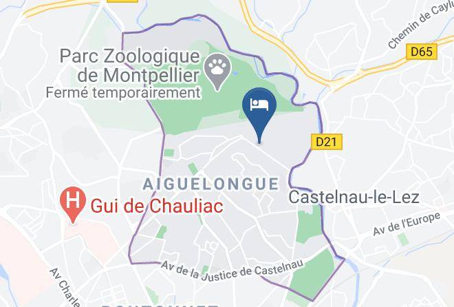 Herault - Une Parenthese Sous Les Pins A Montpellier Maps