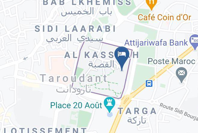 Souss Massa Draa - Une Sieste A Taroudant Maps