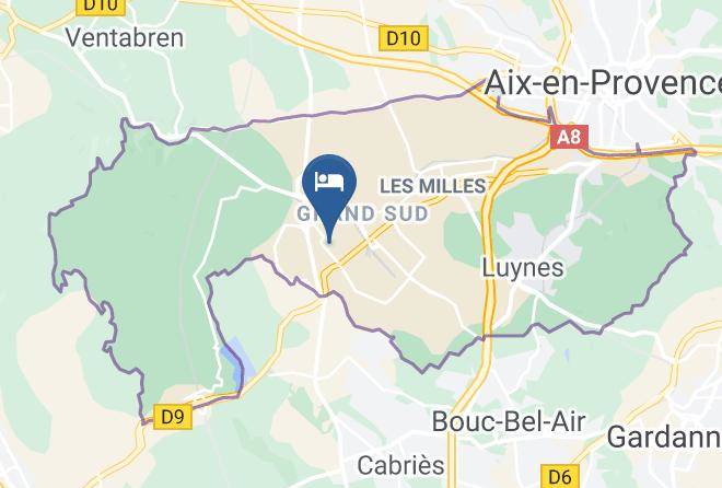 Bouches Du Rhone - Une Terrasse A La Duranne Maps