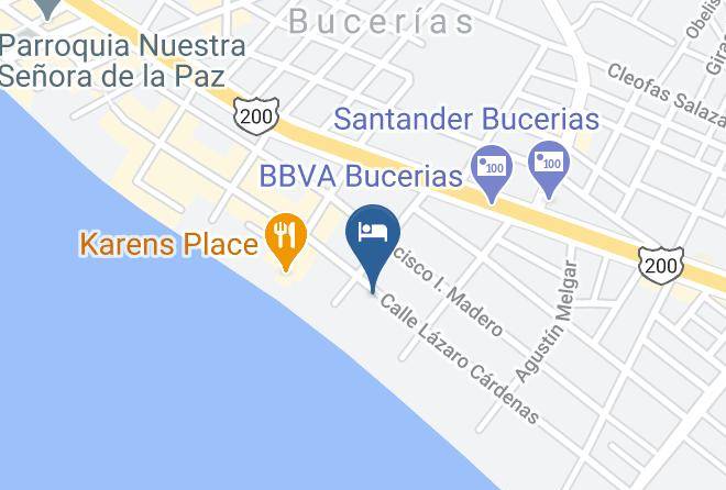 Bahia De Banderas - Unelma Bungalows Maps
