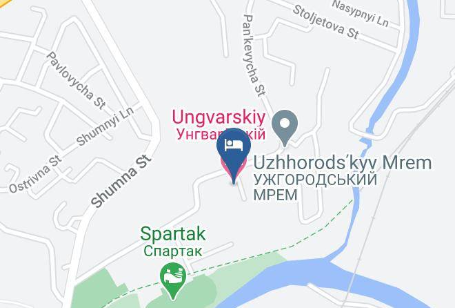 Uzhhorod - Ungvarskiy Hotel Maps