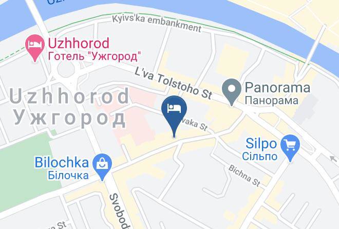Uzhhorod - Ungweiser Hotel Maps