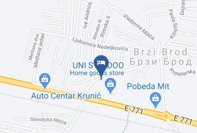 Nisava District - Uni Elita Lux Hotel Maps