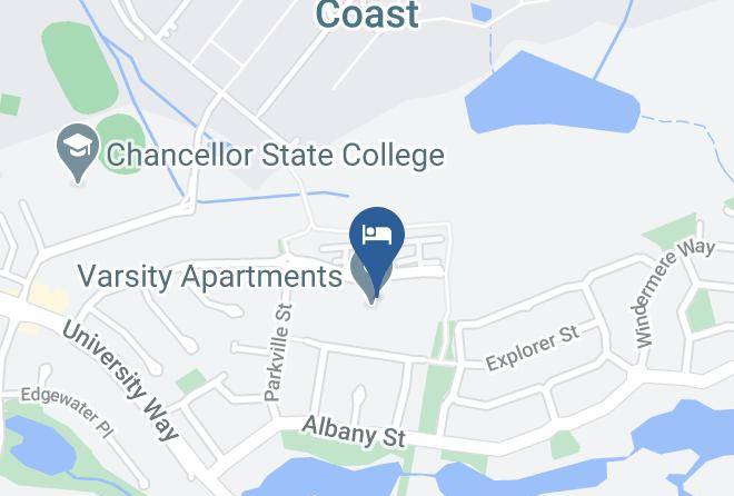 Uni Sunshine Coast Accomm Map