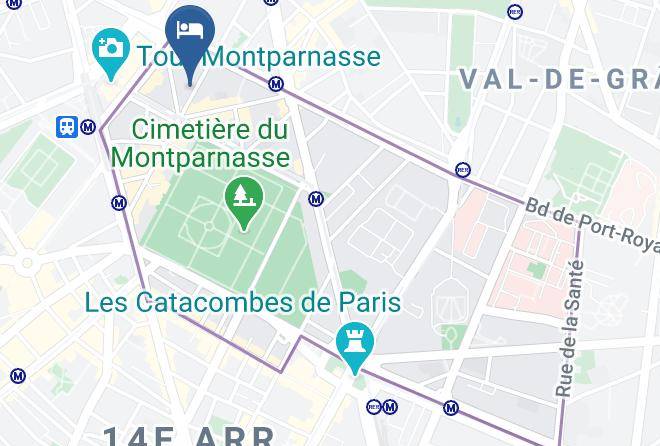 Unic Renoir Saint Germain Map