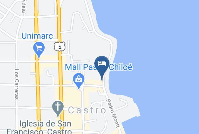 Chiloe Province - Hotel Unicornio Azul Maps
