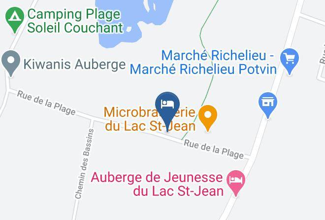 Lac Saint Jean Est Regional County Municipality - Unik Accommodation And Beauty Maps