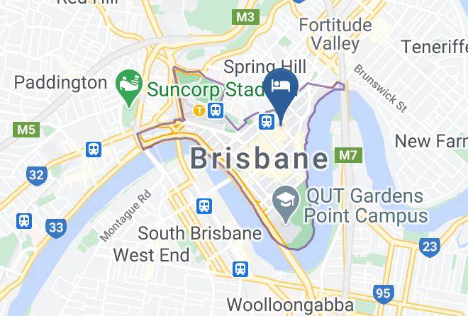 Brisbane - Unilodge Australia Head Office Maps