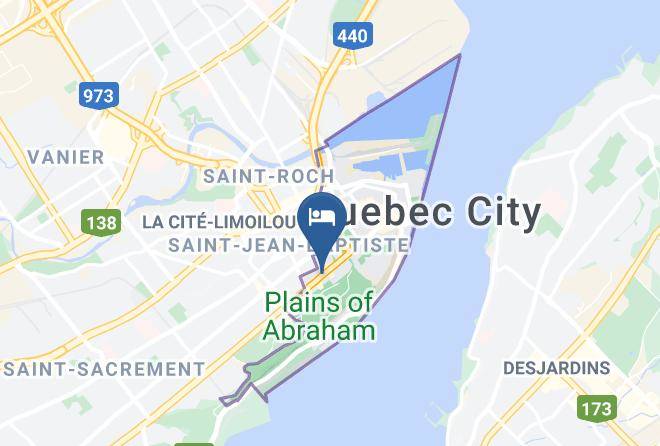 Unilofts Grande Allee Map