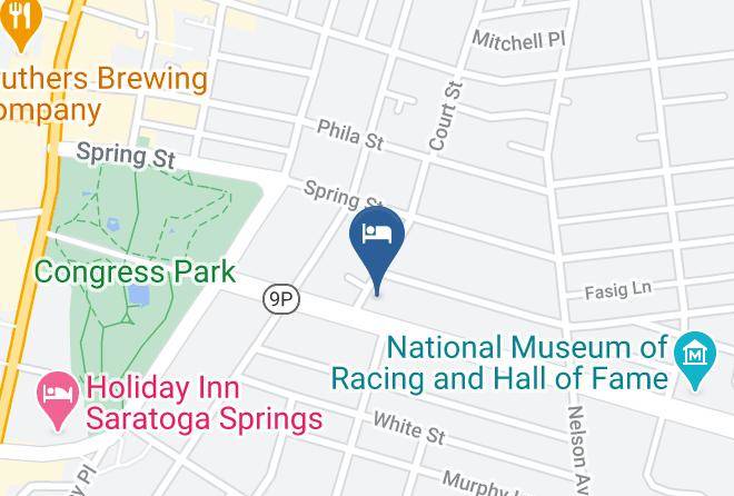 Saratoga - Union Gables Inn Maps