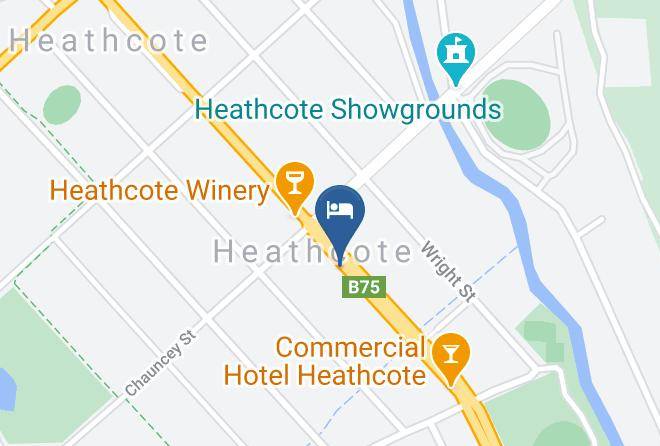 Greater Bendigo - Union Hotel Maps
