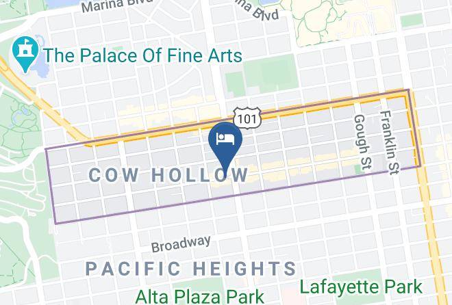San Francisco - Union Street Inn Maps