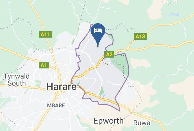 Harare - Unique Bed And Breakfast Maps