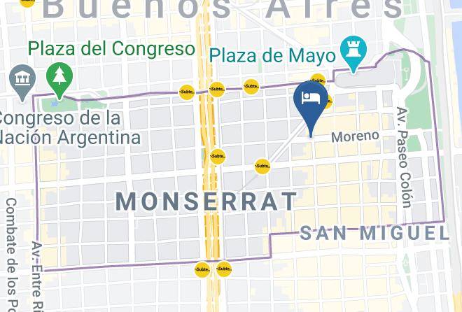 Autonomous City Of Buenos Aires - Unique Palacio San Telmo Maps