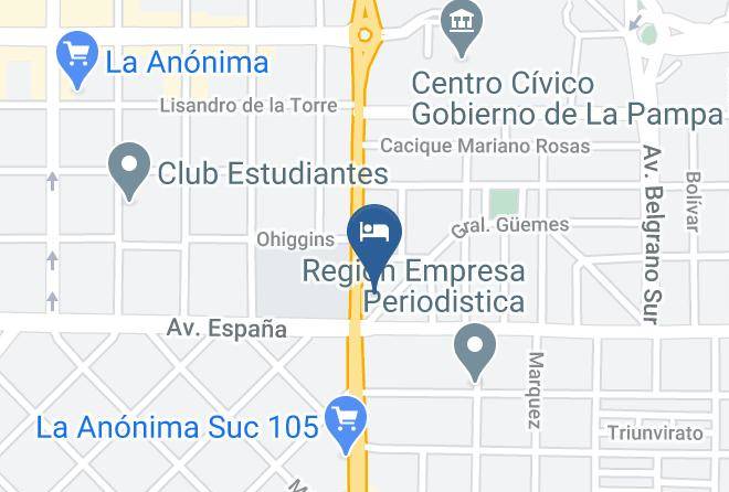 La Pampa City - Unit Santa Rosa Maps