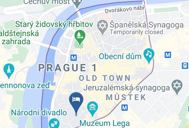 Prague - Unitas Hotel Prague Maps