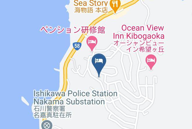 Onna Vil Kunigami District - United Resort Kibougaoka Maps