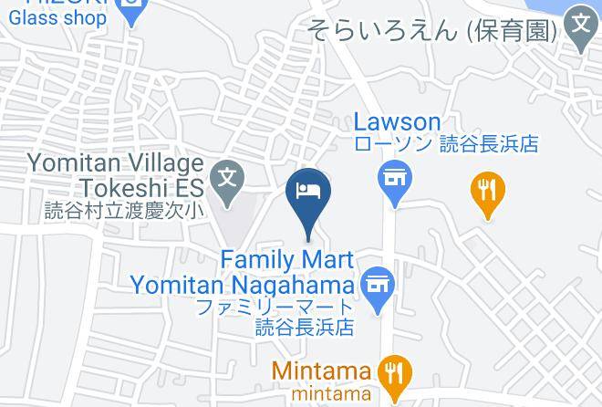 Yomitan Vil Nakagami District - United Resort Yomitan Maps
