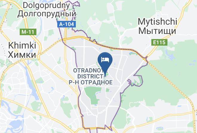 Moscow - Unity Hotel Maps