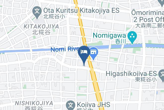 Ota Ward - Universal Haneda Maps