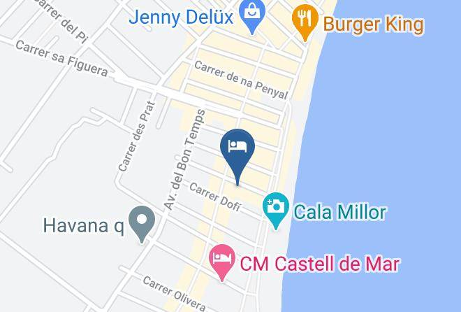 Baleares - Universal Hotel Bikini Maps