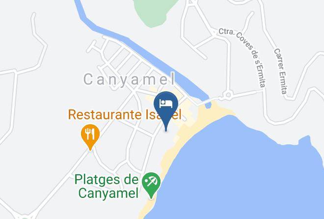 Baleares - Universal Hotel Laguna Maps