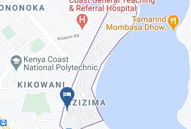 Mombasa - Universal Hotel Maps