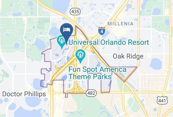 Orange - Universal's Hard Rock Hotel Maps