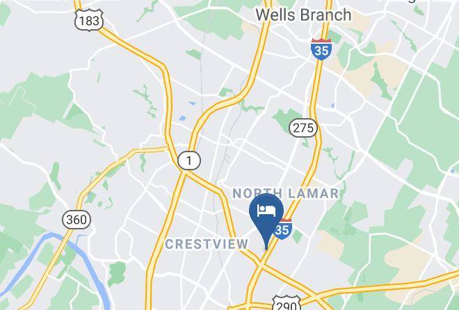 Travis - Super 8 By Wyndham Austin North University Area Maps