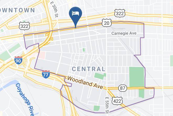 Cuyahoga - University Hotel And Suites Maps