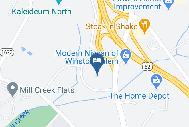 University Inn And Conference Center A Magnuson Hotel Map