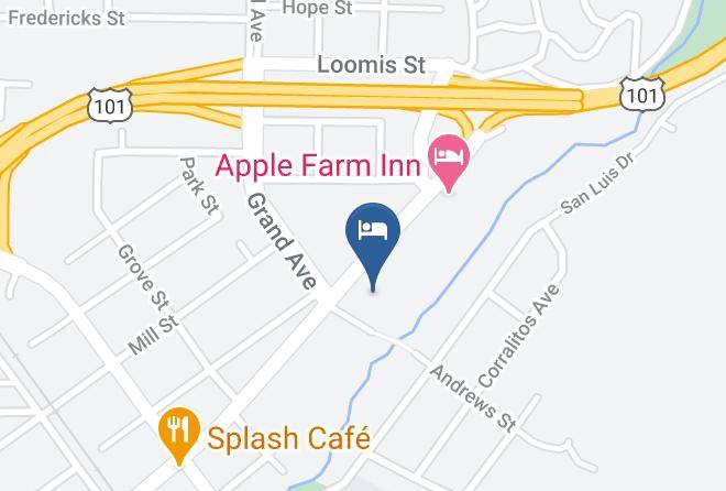 San Luis Obispo - University Inn At San Luis Obispo Maps