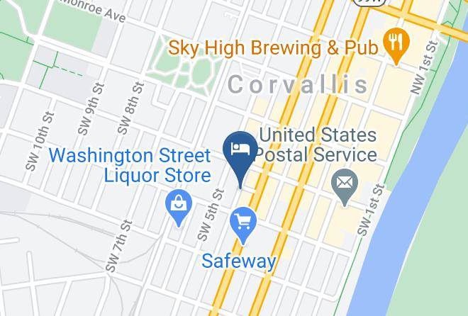 Benton - University Inn Corvallis Maps