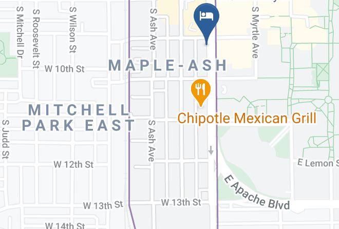 Maricopa - University Inn Maps