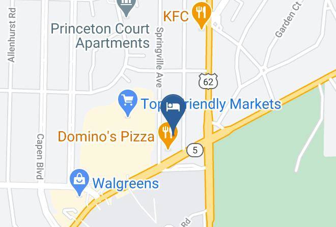 Erie - University Manor Inn Maps