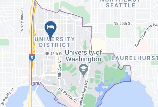 King - University Motel Suites Maps